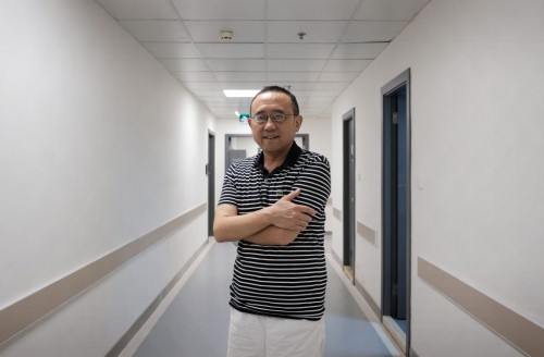 接受澳門葡文報章《句號報》的專訪，談中美關係